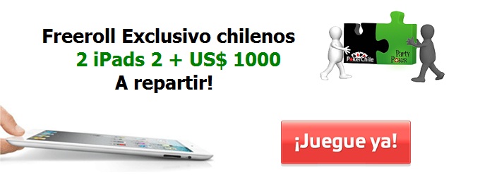 Freeroll-PokerChile-2iPad2-US1000
