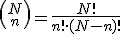 N sobre n