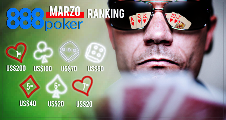 888 Poker marzo