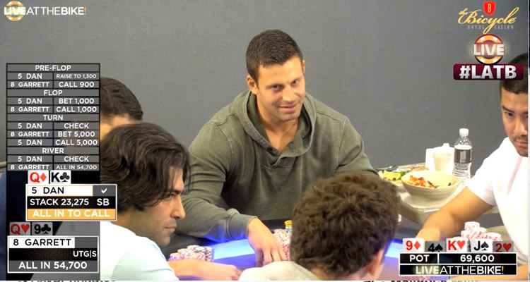 Garrett Adelstein presion