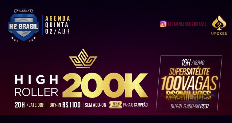 high roller h2 poker